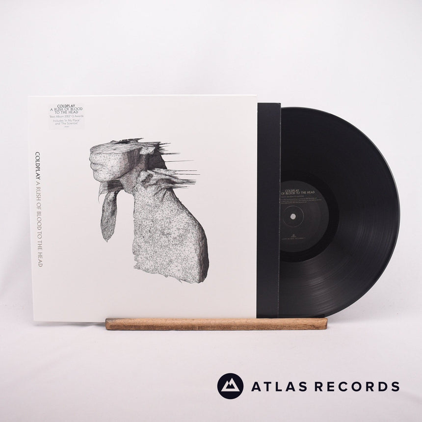 Coldplay A Rush Of Blood To The Head LP Vinyl Record - Front Cover & Record