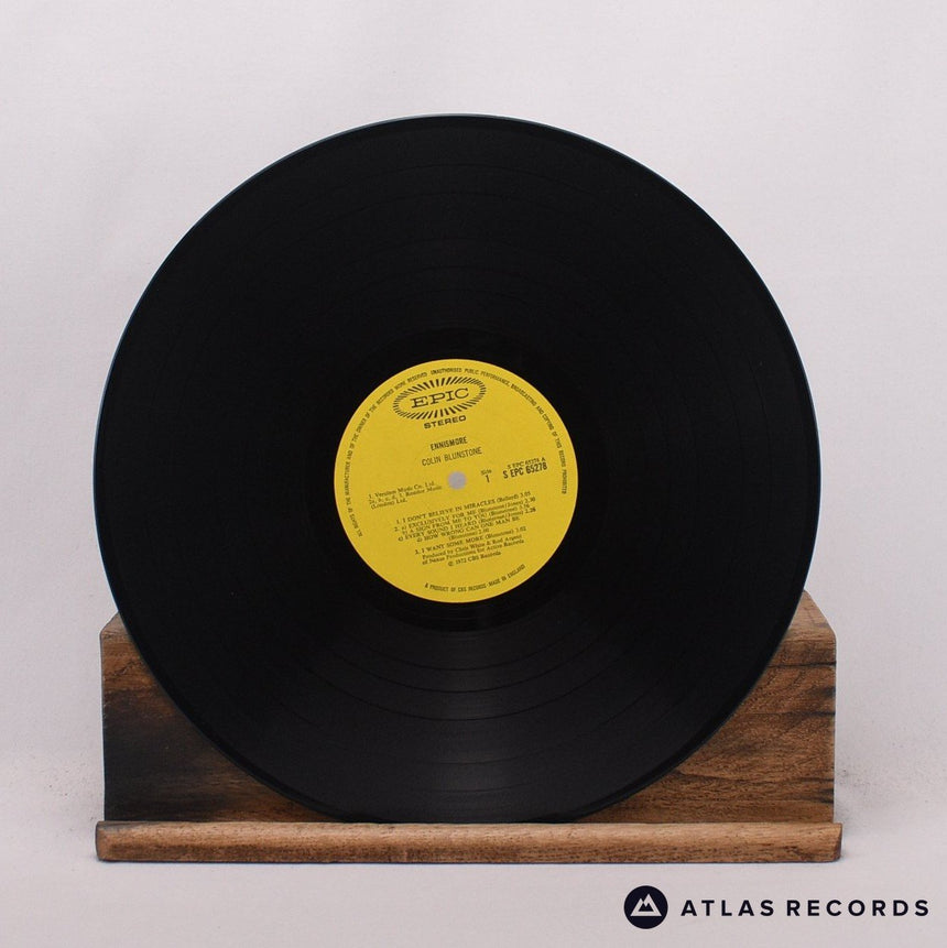 Colin Blunstone - Ennismore - Textured Sleeve LP Vinyl Record - EX/VG+