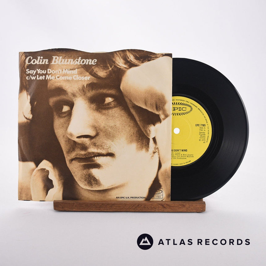 Colin Blunstone Say You Don't Mind 7" Vinyl Record - Front Cover & Record