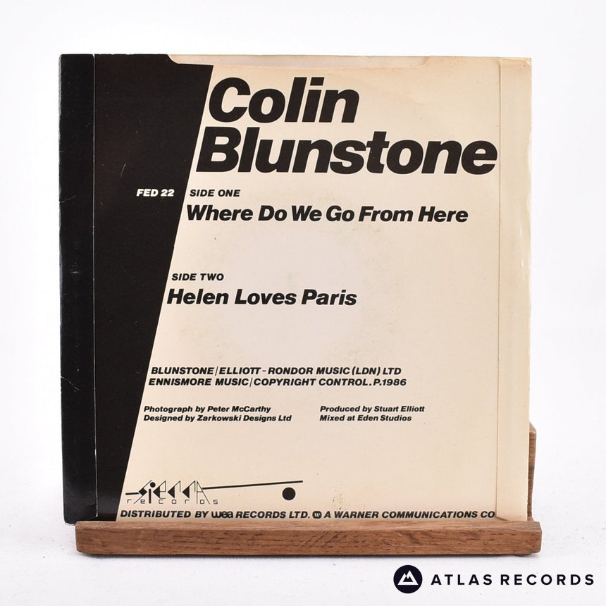 Colin Blunstone - Where Do We Go From Here - 7" Vinyl Record - VG+/VG+