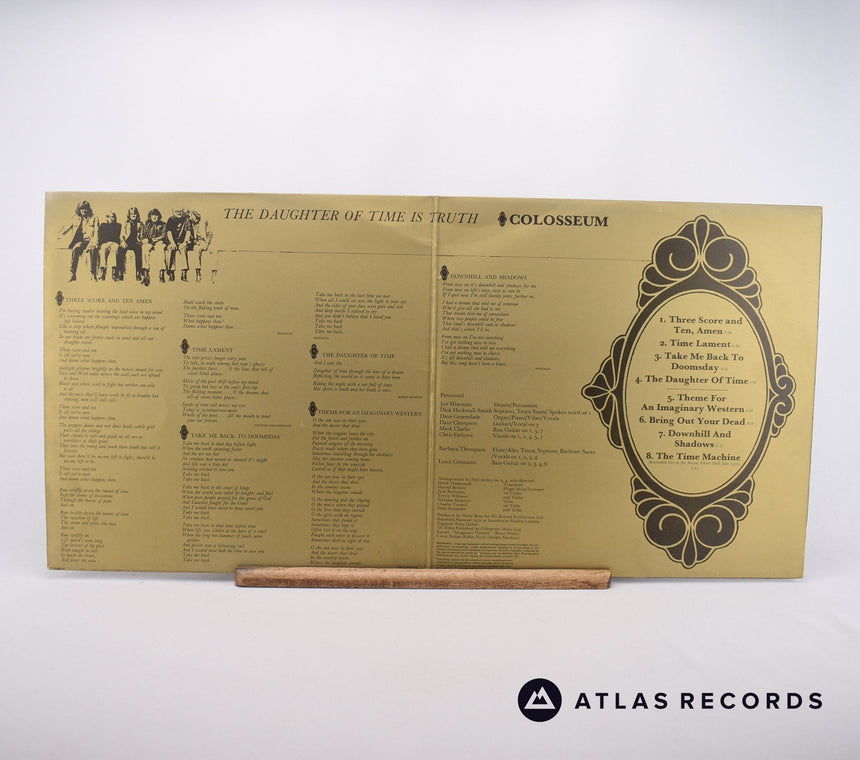 Colosseum - Daughter Of Time - 1Y//3 2Y//1 LP Vinyl Record - VG+/VG+