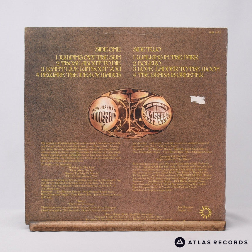 Colosseum - The Collectors Colosseum - A-1 B-1 LP Vinyl Record - VG+/EX