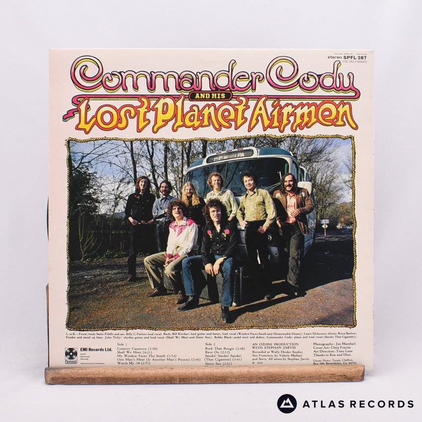 Commander Cody And His Lost Planet Airmen - Country Casanova - LP Vinyl Record