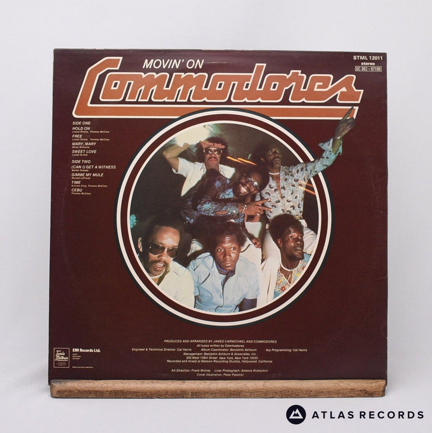 Commodores - Movin' On - LP Vinyl Record - VG+/EX