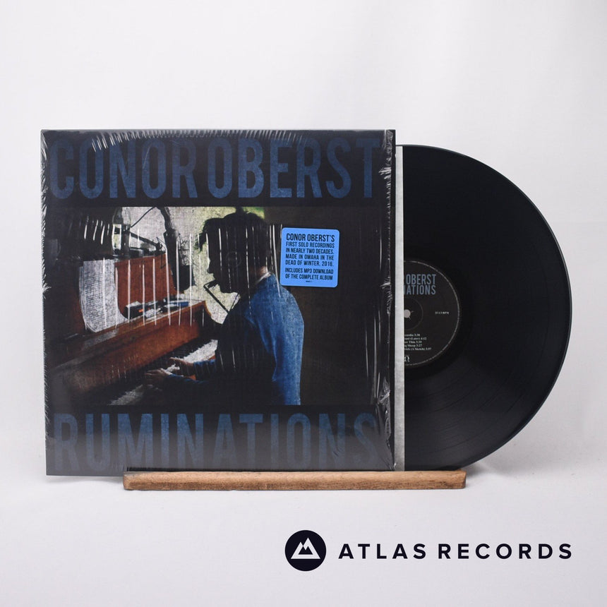 Conor Oberst - Ruminations - Lyric Sheet 1A 1B LP Vinyl Record - NM/NM