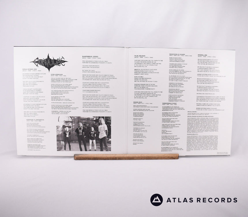 Convulse - World Without God - 12" + LP Vinyl Record