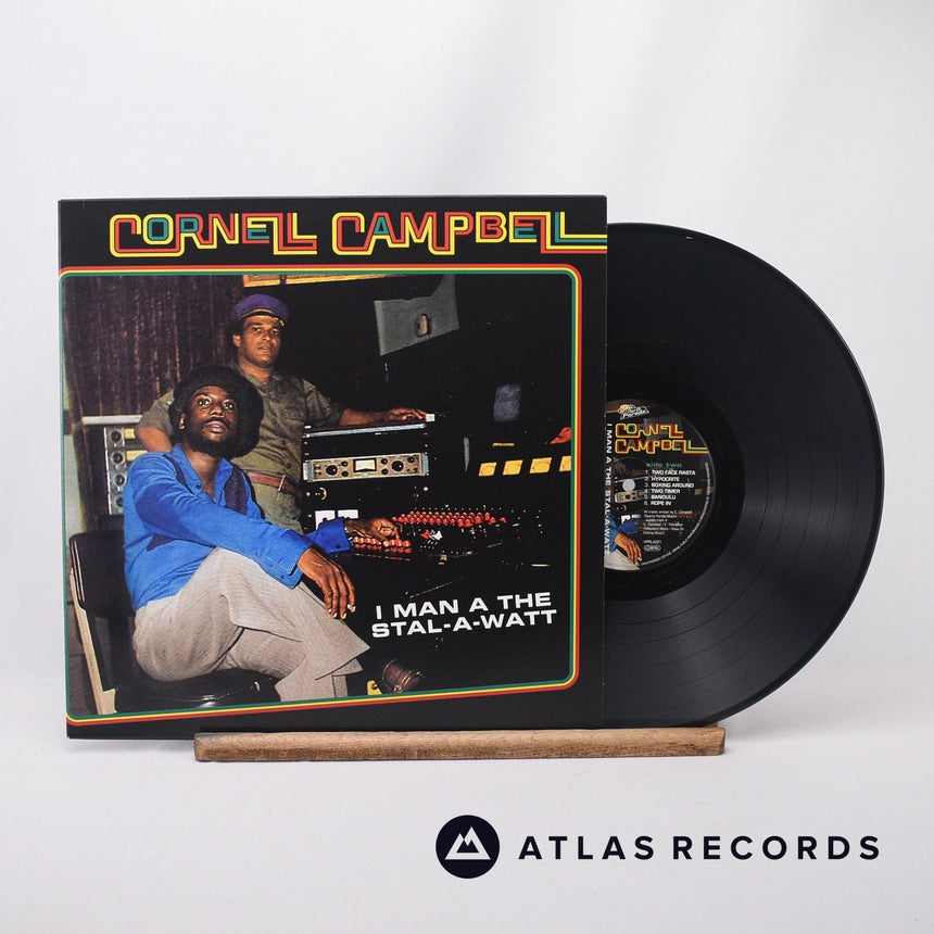 Cornell Campbell I Man A The Stal-A-Watt LP Vinyl Record - Front Cover & Record