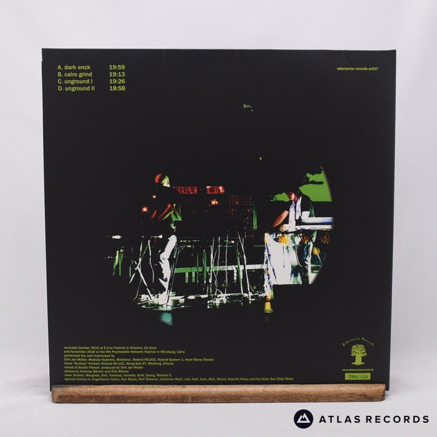 Cosmic Ground - Live - Dark Green Translucent A B Double LP Vinyl Record - NM/NM