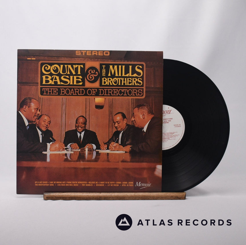 Count Basie The Board Of Directors LP Vinyl Record - Front Cover & Record