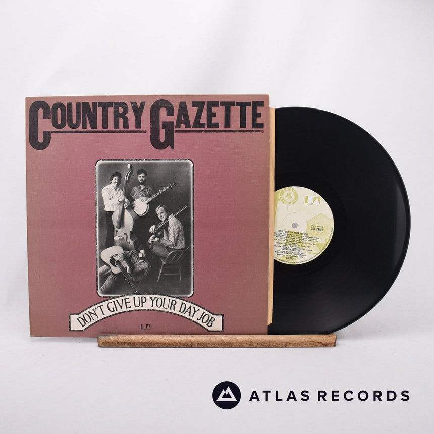 Country Gazette Don't Give Up Your Day Job LP Vinyl Record - Front Cover & Record