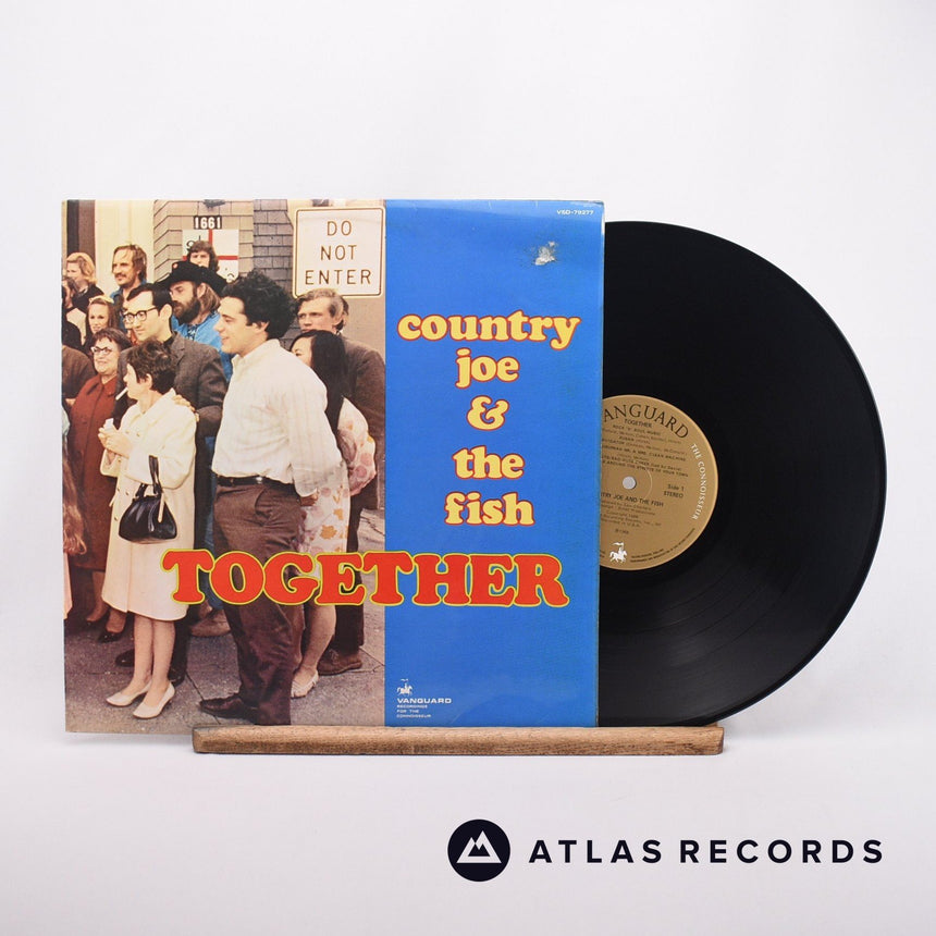 Country Joe And The Fish Together LP Vinyl Record - Front Cover & Record