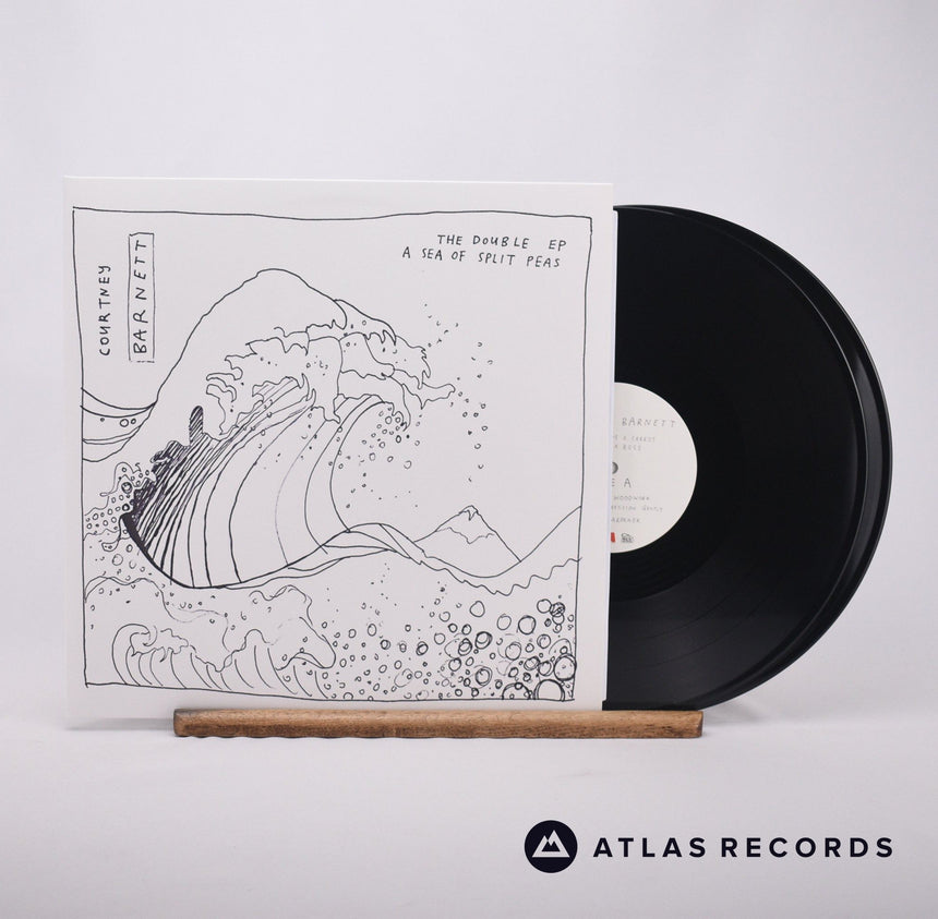 Courtney Barnett The Double EP: A Sea Of Split Peas Double LP Vinyl Record - Front Cover & Record