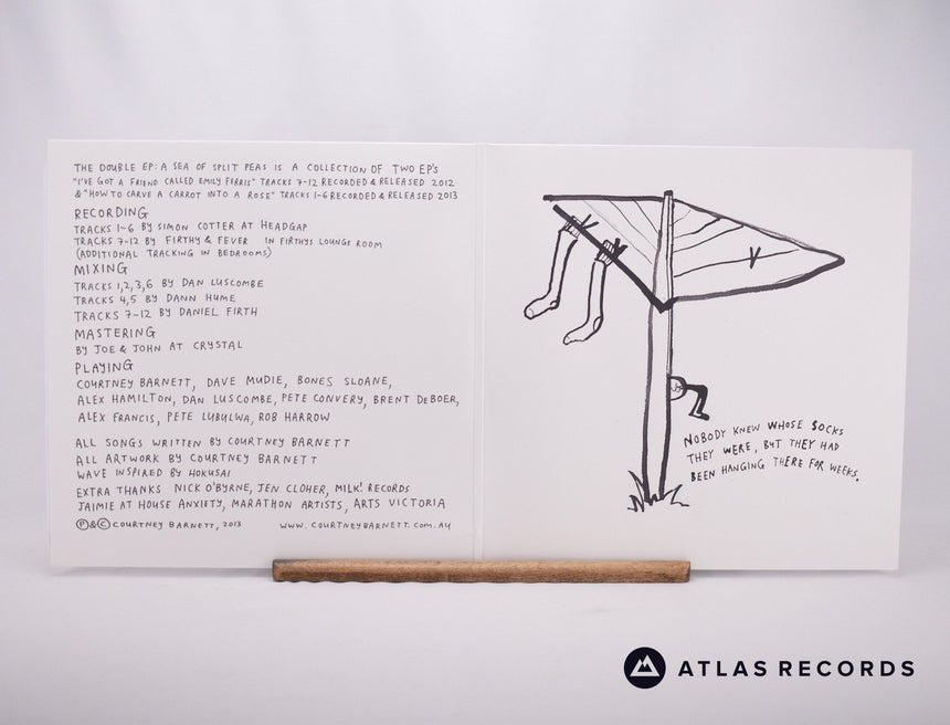 Courtney Barnett - The Double EP: A Sea Of Split Peas - Double LP Vinyl Record