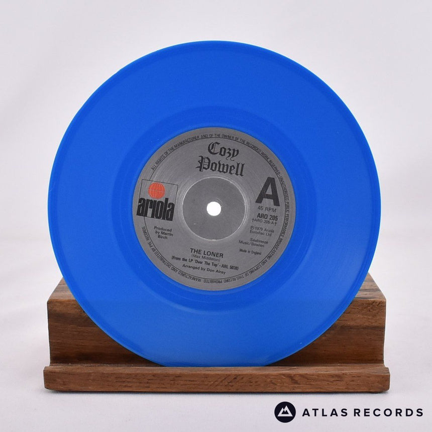 Cozy Powell - The Loner - Blue 7" Vinyl Record - VG+/EX