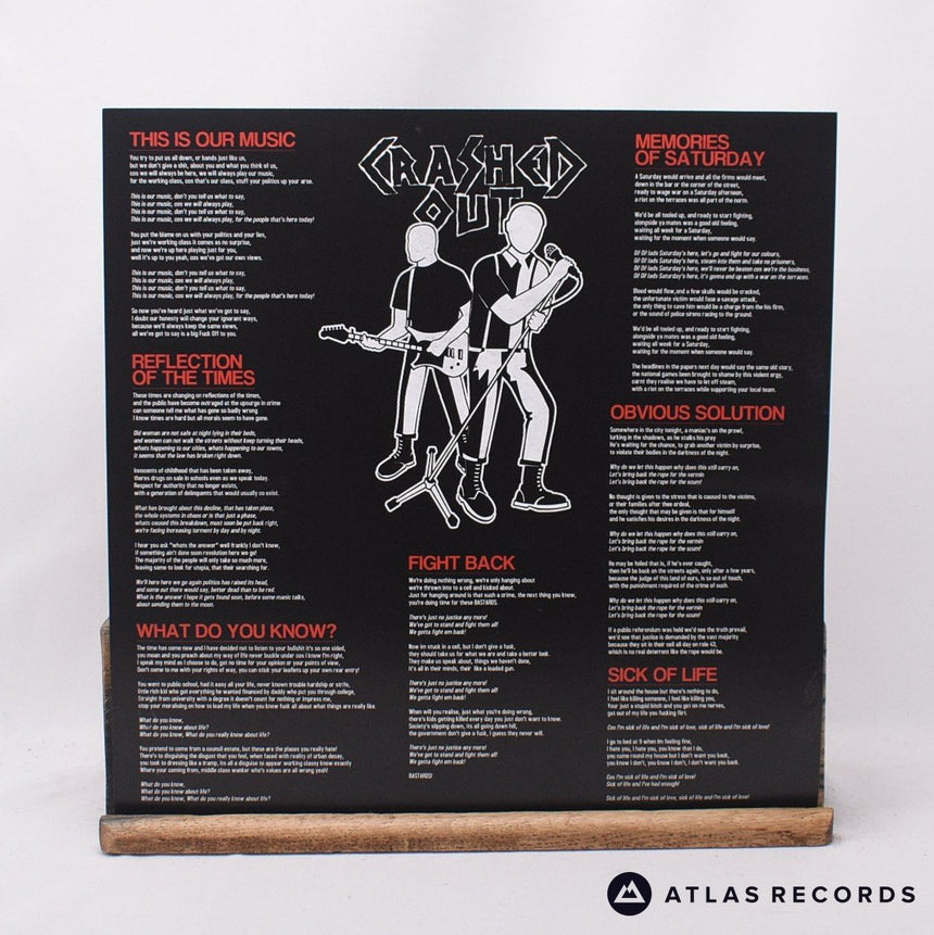 Crashed Out - This Is Our Music - Insert Reissue Spain LP Vinyl Record - NM/EX