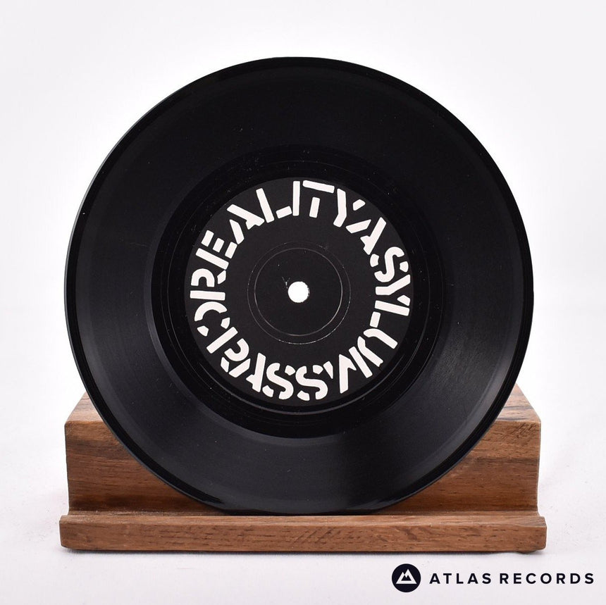 Crass - Reality Asylum - 7" Vinyl Record - VG/EX