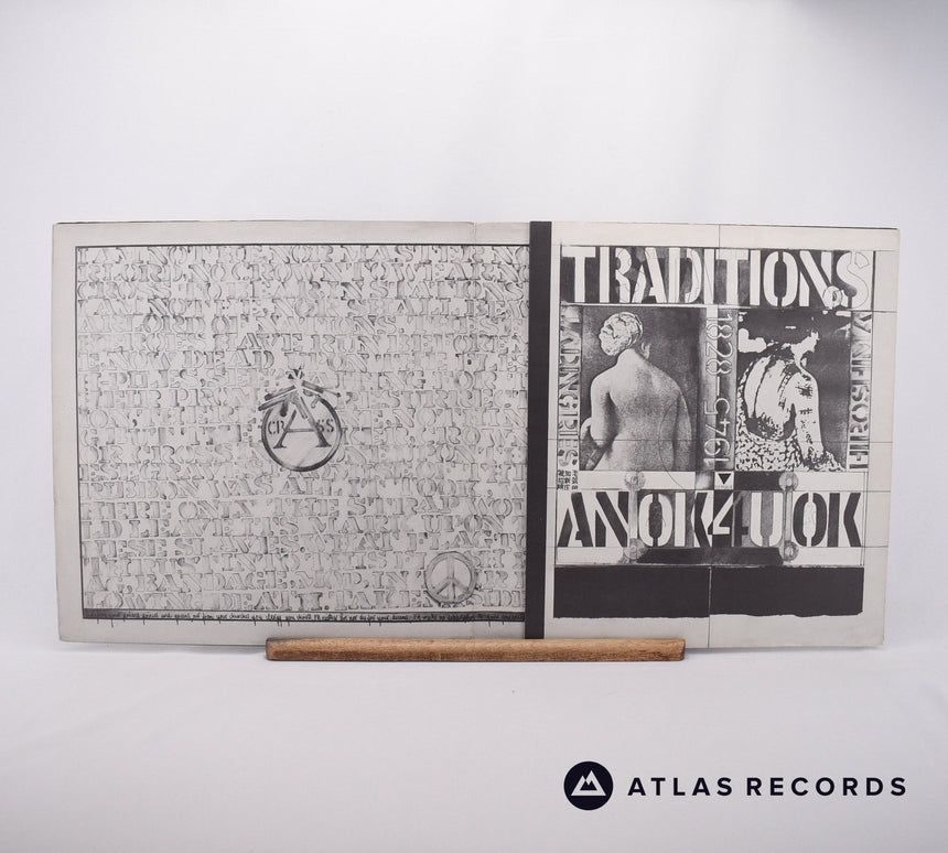 Crass - Stations Of The Crass - A-3 B-3 C-4 D-3 2 x 12" Vinyl Record - VG+/VG+