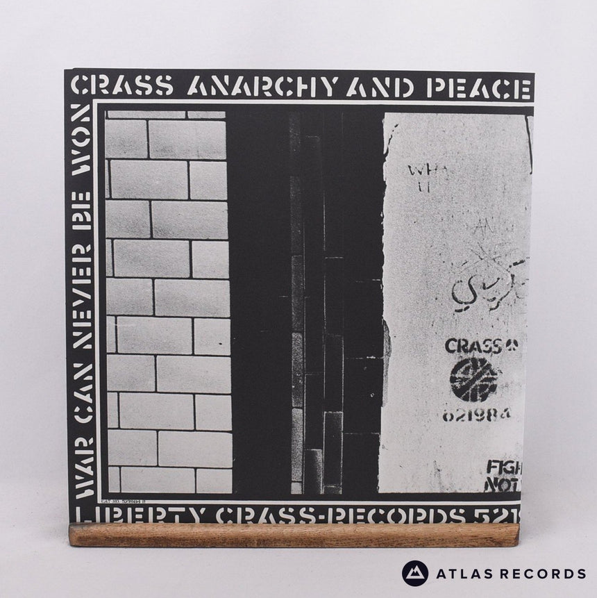 Crass - Stations Of The Crass - 2 x LP Vinyl Record - EX/VG+