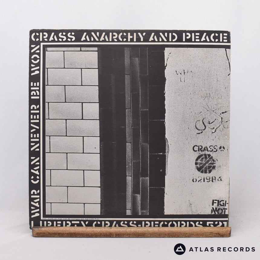 Crass - Stations Of The Crass - A-3 B-3 C-4 D-3 2 x 12" Vinyl Record - VG+/VG+