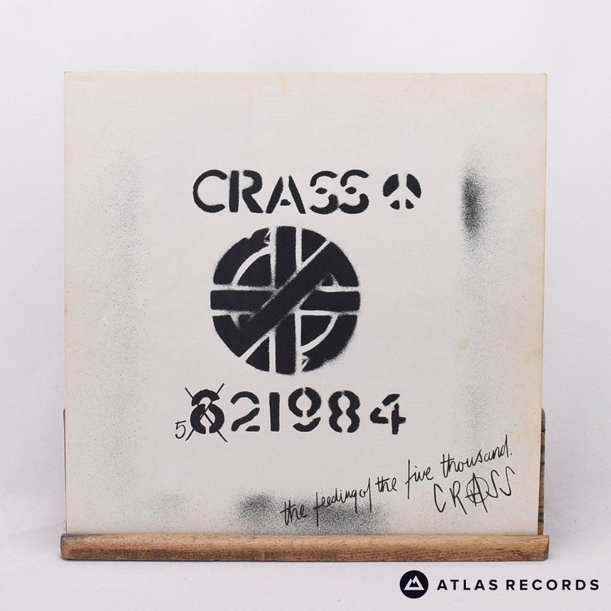 Crass - The Feeding Of The Five Thousand - A3 2-B 12" Vinyl Record - VG+/EX