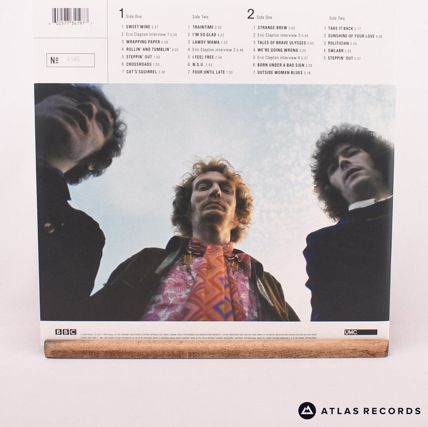 Cream - BBC Sessions - Cream A B 2 x LP Vinyl Record - NM/EX
