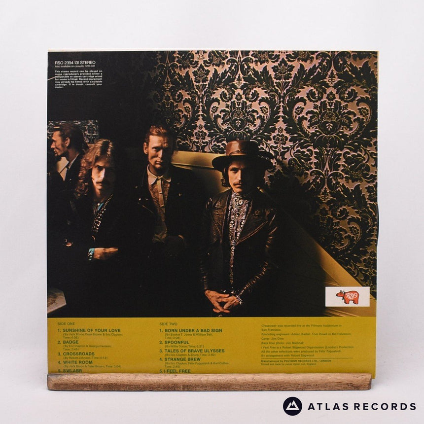 Cream - Best Of Cream - Reissue LP Vinyl Record - EX/EX