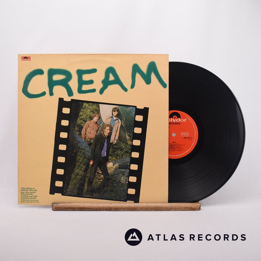 Cream Cream LP Vinyl Record - Front Cover & Record