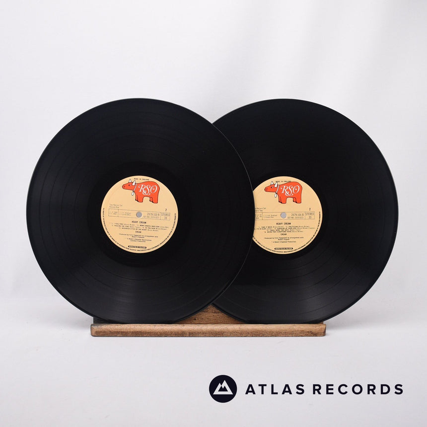 Cream - Heavy Cream - Embossed Sleeve 2 x LP Vinyl Record - VG+/EX