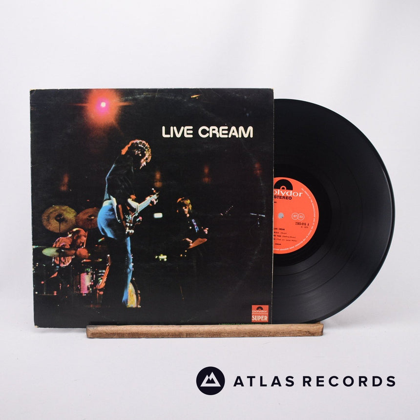 Cream Live Cream LP Vinyl Record - Front Cover & Record