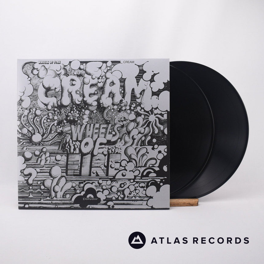 Cream Wheels Of Fire 2 x LP Vinyl Record - Front Cover & Record
