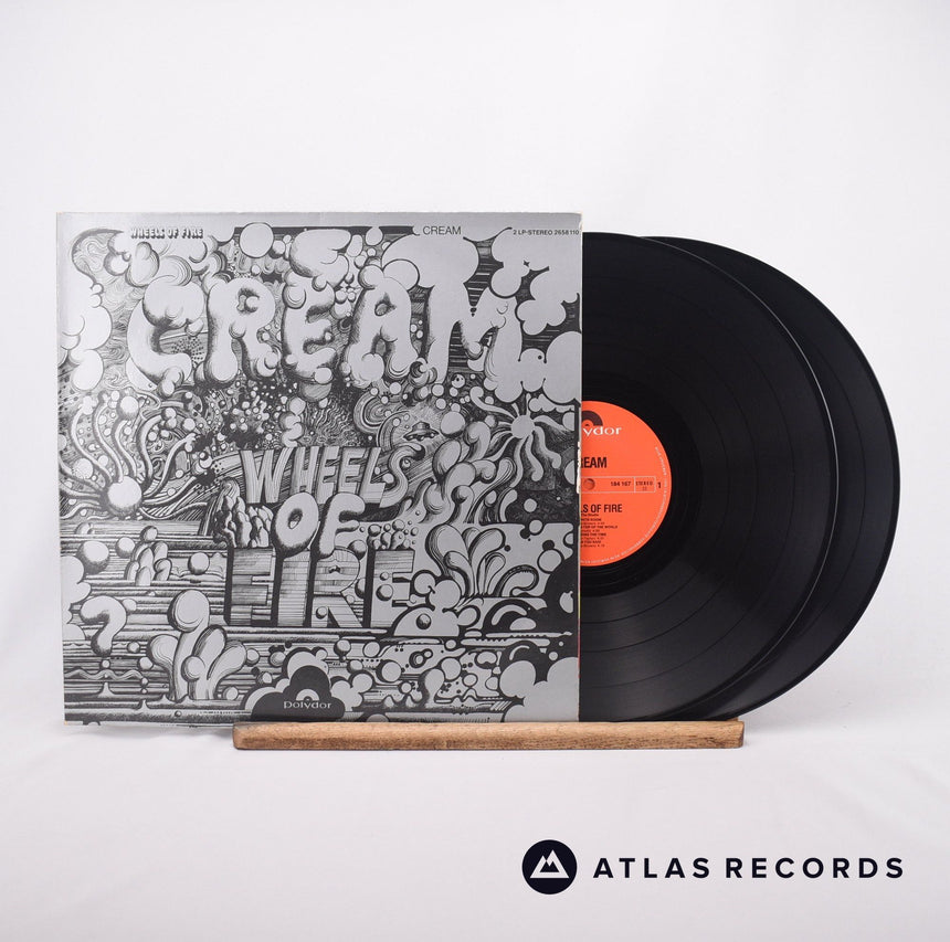 Cream Wheels Of Fire 2 x LP Vinyl Record - Front Cover & Record