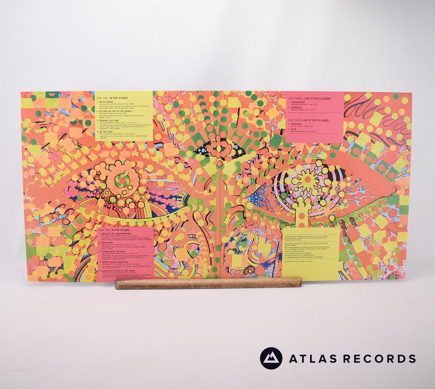 Cream - Wheels Of Fire - 180G Mpo A B C D 2 x LP Vinyl Record - NM/NM