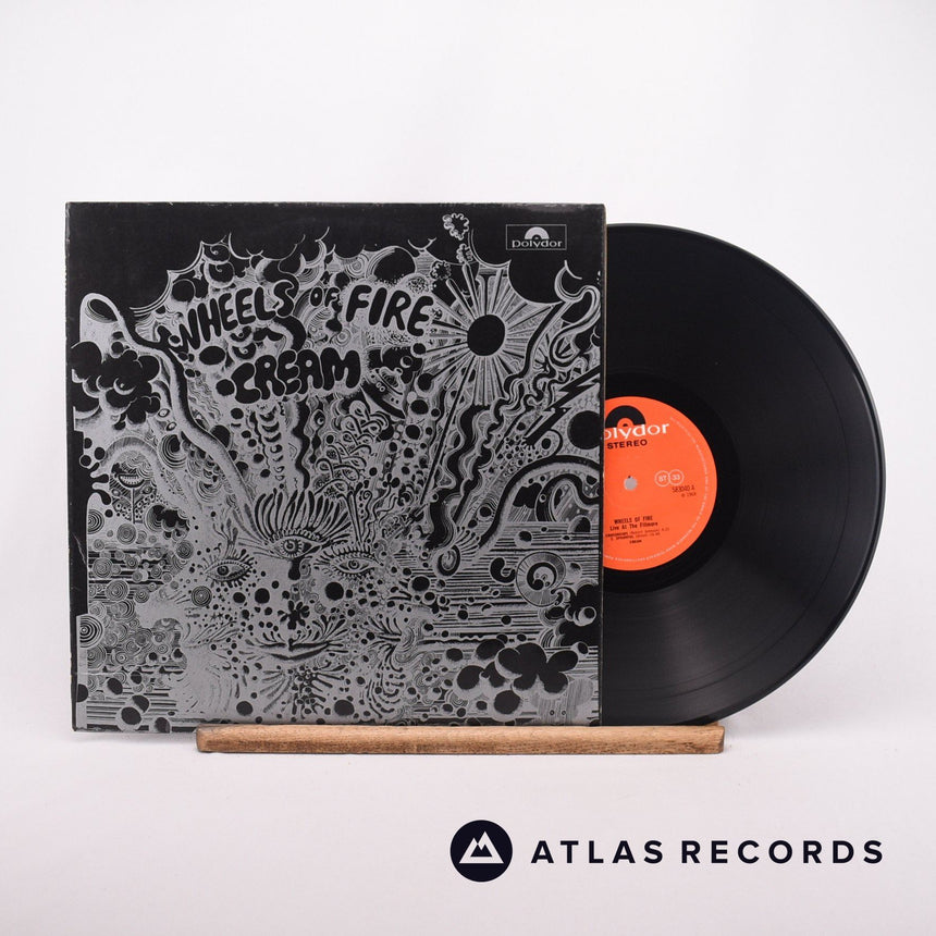 Cream Wheels Of Fire LP Vinyl Record - Front Cover & Record