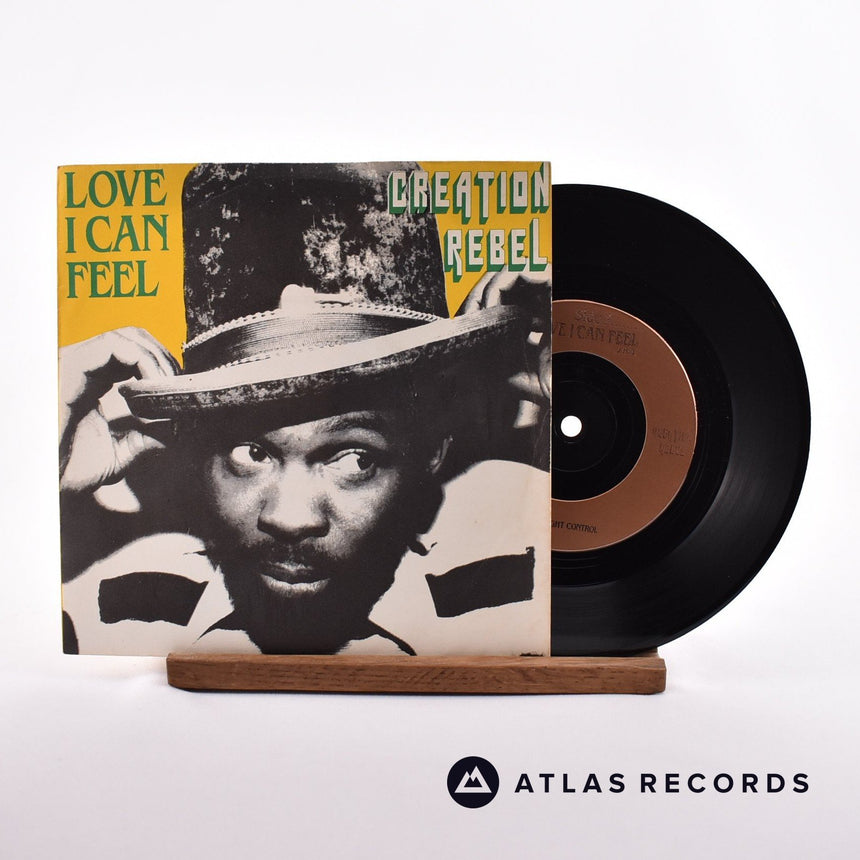 Creation Rebel Love I Can Feel 7" Vinyl Record - Front Cover & Record