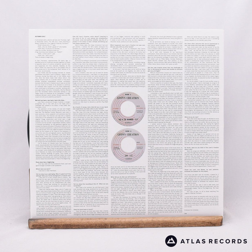 Creation - This Is The Beginning - Reissue LP Vinyl Record - NM/EX