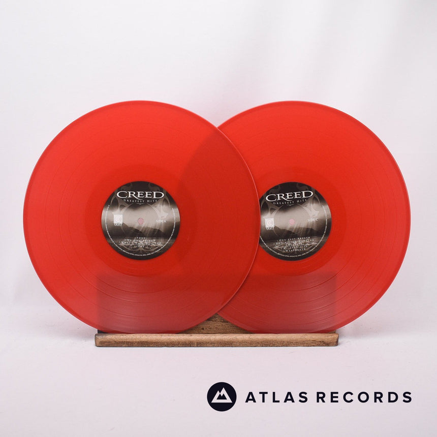 Creed - Greatest Hits - Red Etched Insert 2 x LP Vinyl Record - EX/EX