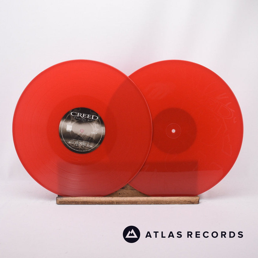 Creed - Greatest Hits - Red Etched Insert 2 x LP Vinyl Record - EX/EX
