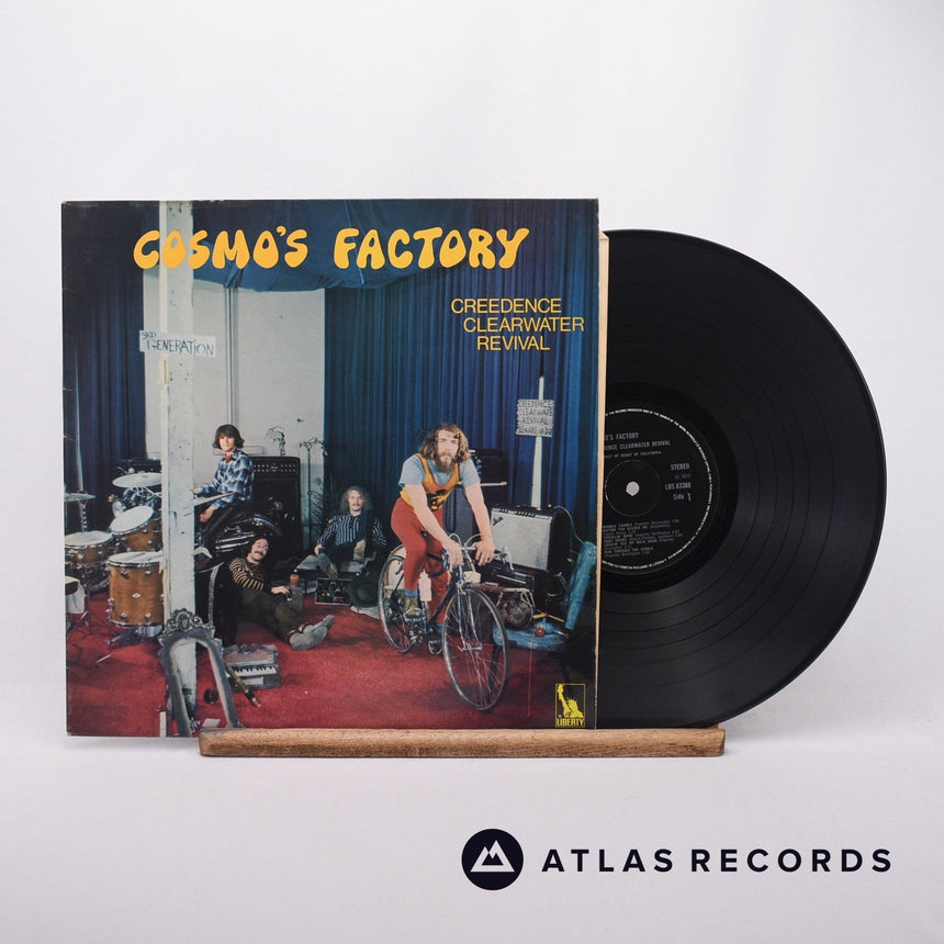 Creedence Clearwater Revival Cosmo's Factory LP Vinyl Record - Front Cover & Record