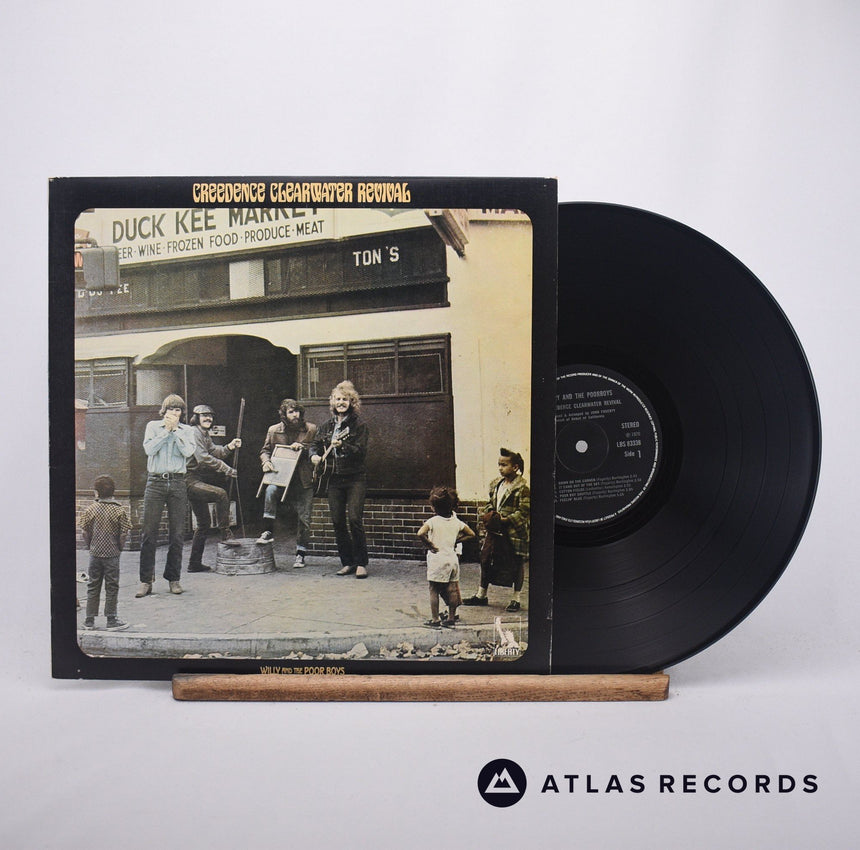 Creedence Clearwater Revival Willy And The Poor Boys LP Vinyl Record - Front Cover & Record