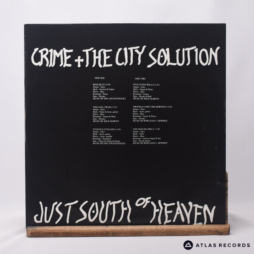 Crime & The City Solution - Just South Of Heaven - LP Vinyl Record - EX/VG+
