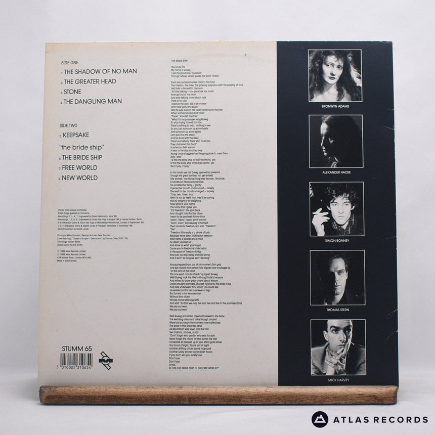 Crime & The City Solution - The Bride Ship - LP Vinyl Record - VG+/EX