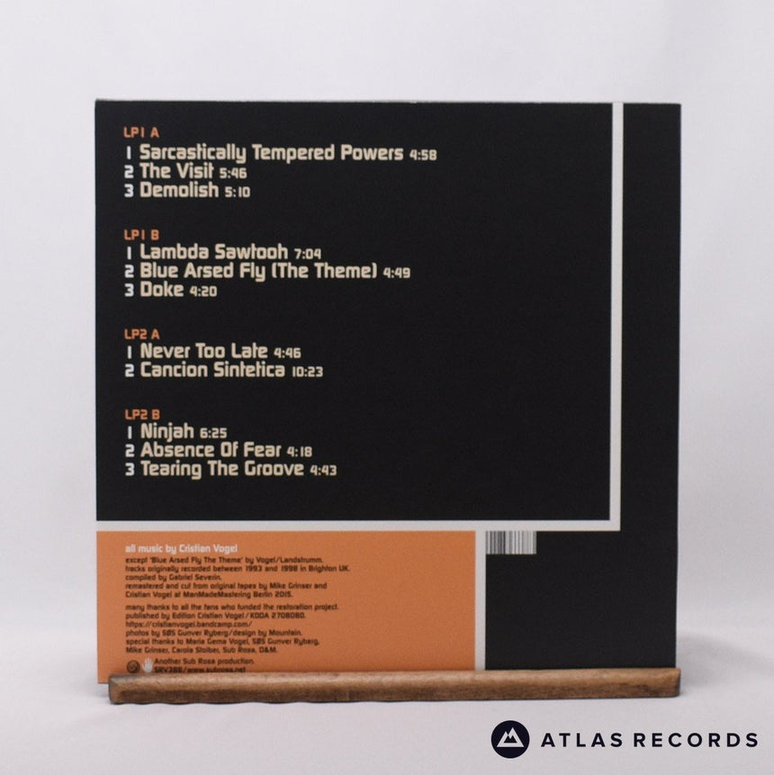 Cristian Vogel - Classics Remastered 1993-1998 - Double LP Vinyl Record - NM/NM