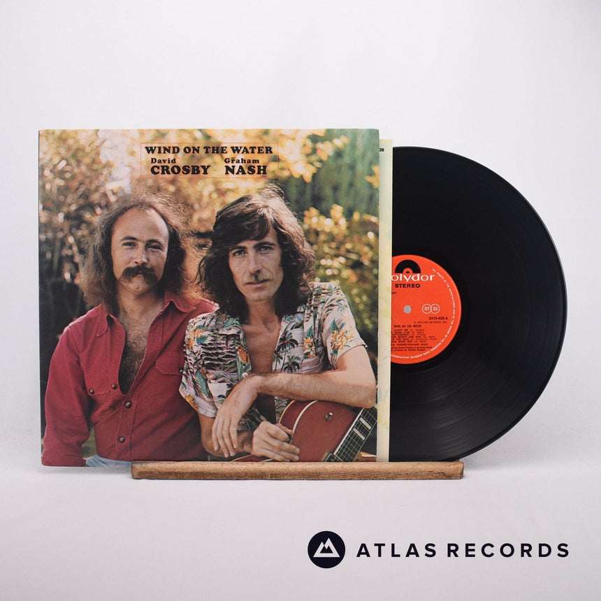 Crosby & Nash Wind On The Water LP Vinyl Record - Front Cover & Record