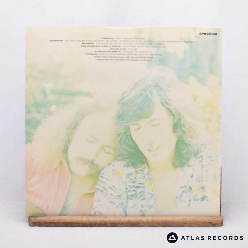 Crosby & Nash - Wind On The Water - LP Vinyl Record - EX/EX