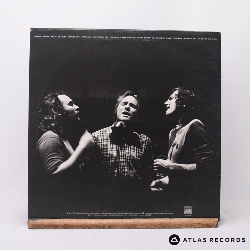 Crosby, Stills & Nash - CSN - Textured Sleeve LP Vinyl Record - VG+/VG+