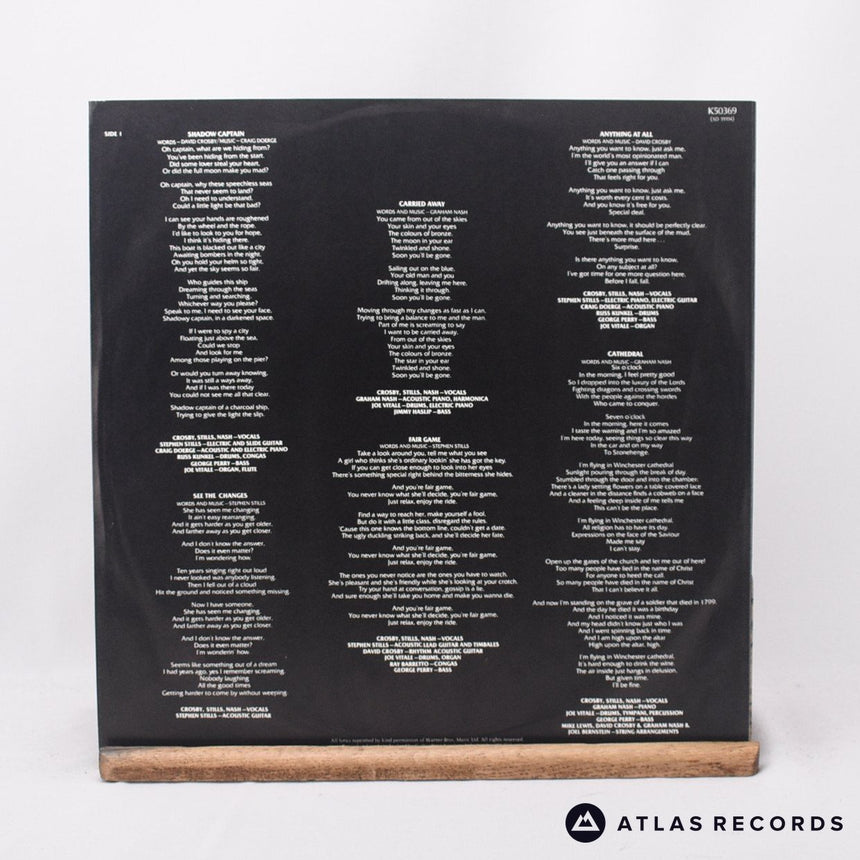 Crosby, Stills & Nash - CSN - LP Vinyl Record - EX/EX