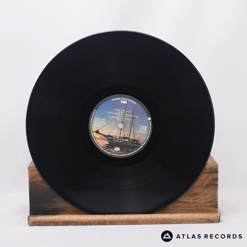 Crosby, Stills & Nash - CSN - Textured Sleeve LP Vinyl Record - EX/EX