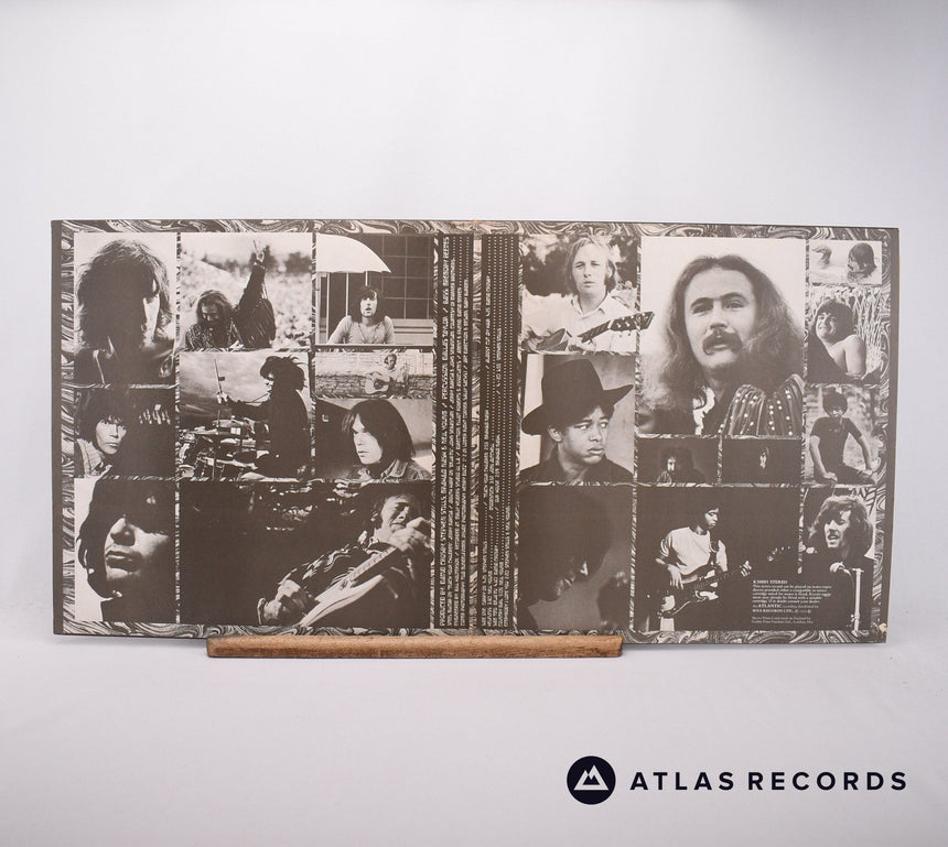 Crosby, Stills, Nash & Young - Déjà Vu - Embossed Sleeve LP Vinyl Record - EX/EX
