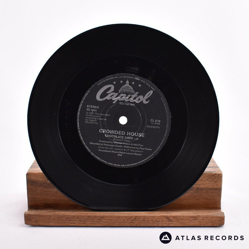 Crowded House - Chocolate Cake - 7" Vinyl Record - VG+/EX