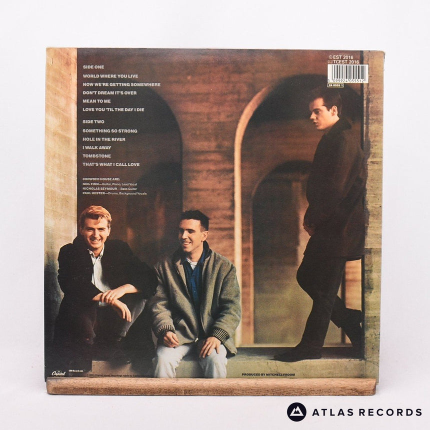 Crowded House - Crowded House - A-4 B-1 LP Vinyl Record - EX/EX
